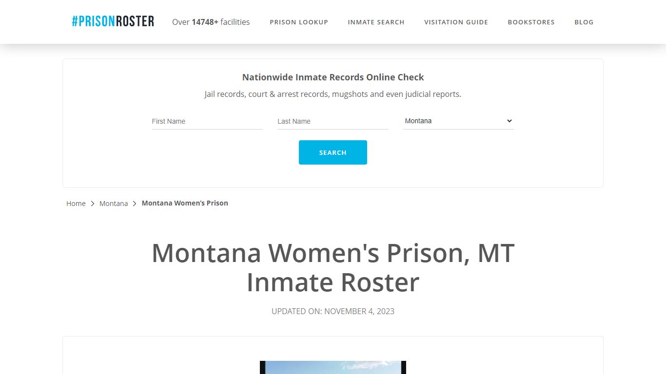 Montana Women's Prison, MT Inmate Roster - Prisonroster